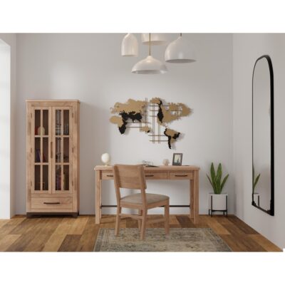 Natural Parota Wooden Chair IFD8681CHR IFD8681CHR 06