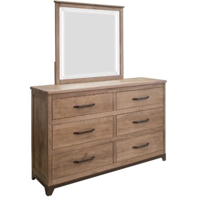 Natural Parota 6 Drawer Dresser IFD8681DSR IFD8681DSR 03
