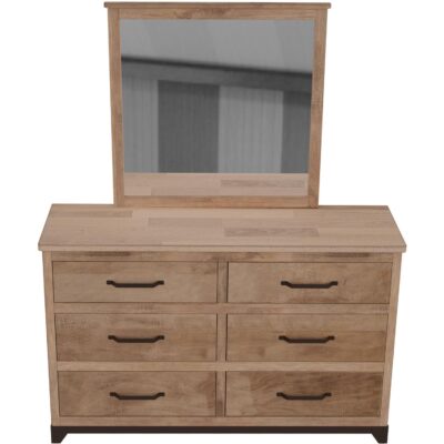 Natural Parota 6 Drawer Dresser IFD8681DSR IFD8681DSR 04