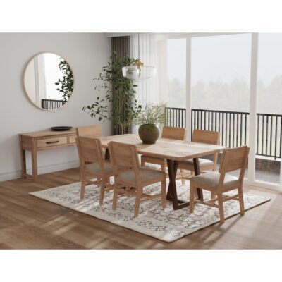 Natural Parota 2 Drawer Sofa Table IFD8681SFT IFD8681SFT 03