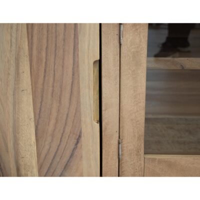 Natural Parota 2 Drawer 2 Door 2 Glass Door 80" TV Stand 14 Natural Parota 2 Drawer 2 Door 2 Glass Door 80" TV Stand IFD8681STN80 IFD8681STN80 07