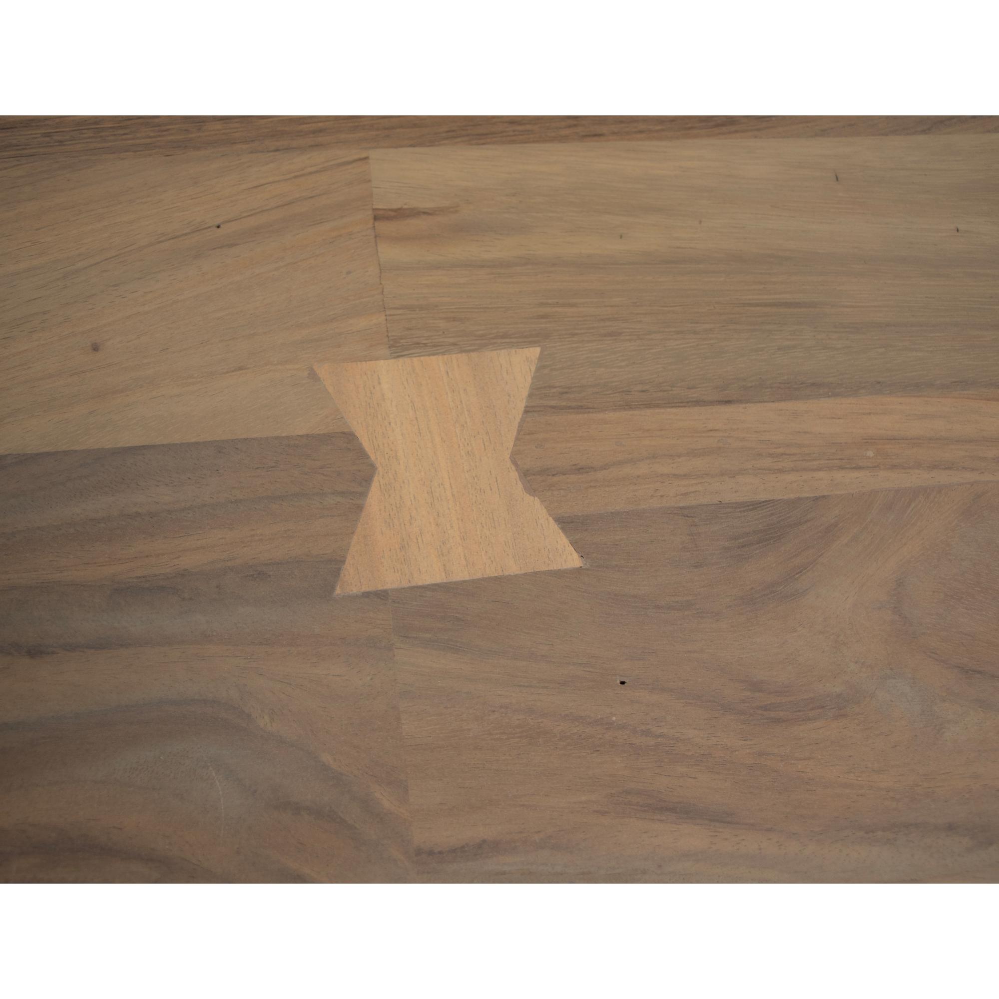 Natural Parota 2 Drawer 2 Door 2 Glass Door 80" TV Stand 8 Natural Parota 2 Drawer 2 Door 2 Glass Door 80" TV Stand - Image 8