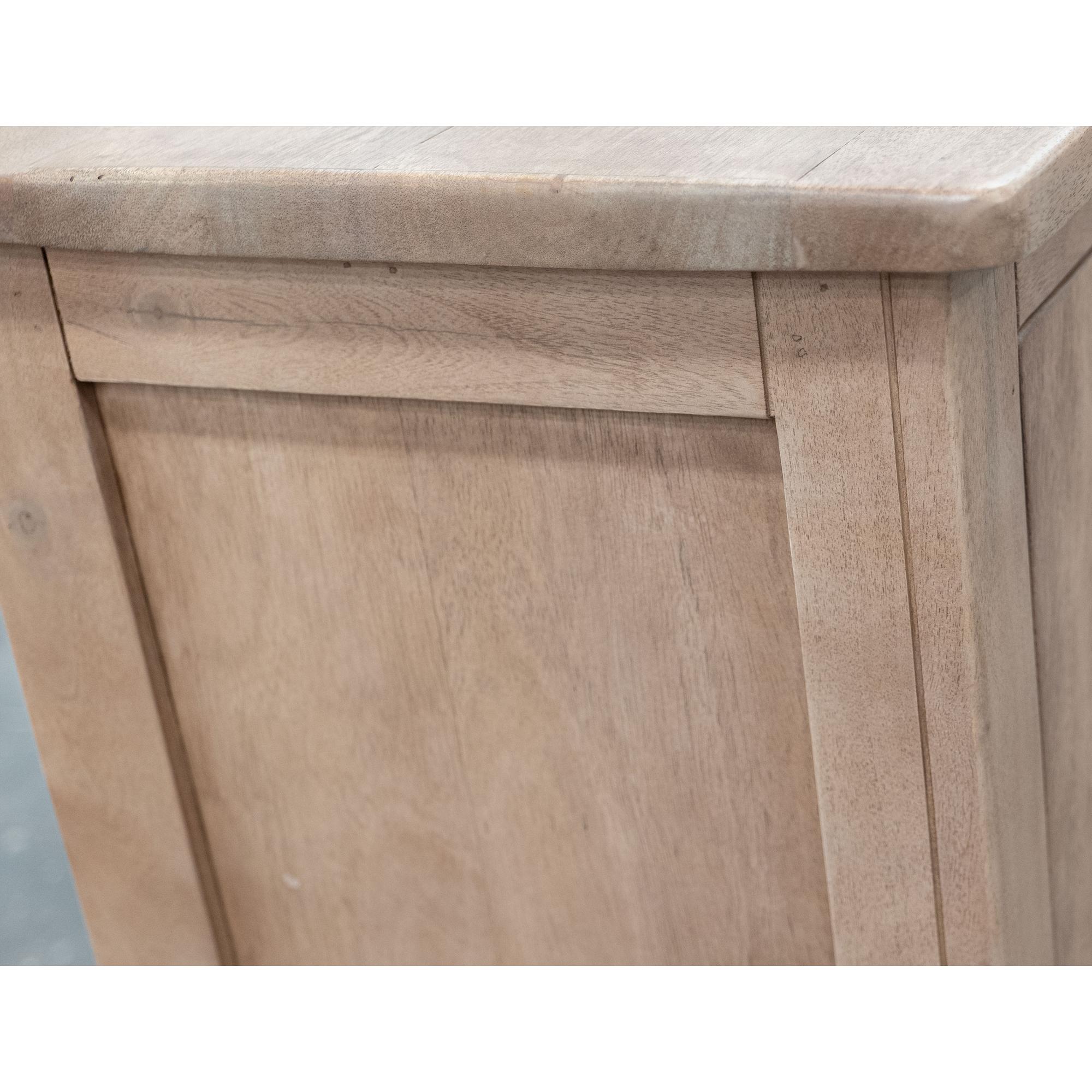 Natural Parota 4 Door TV Stand 88" 5 Natural Parota 4 Door TV Stand 88" - Image 5