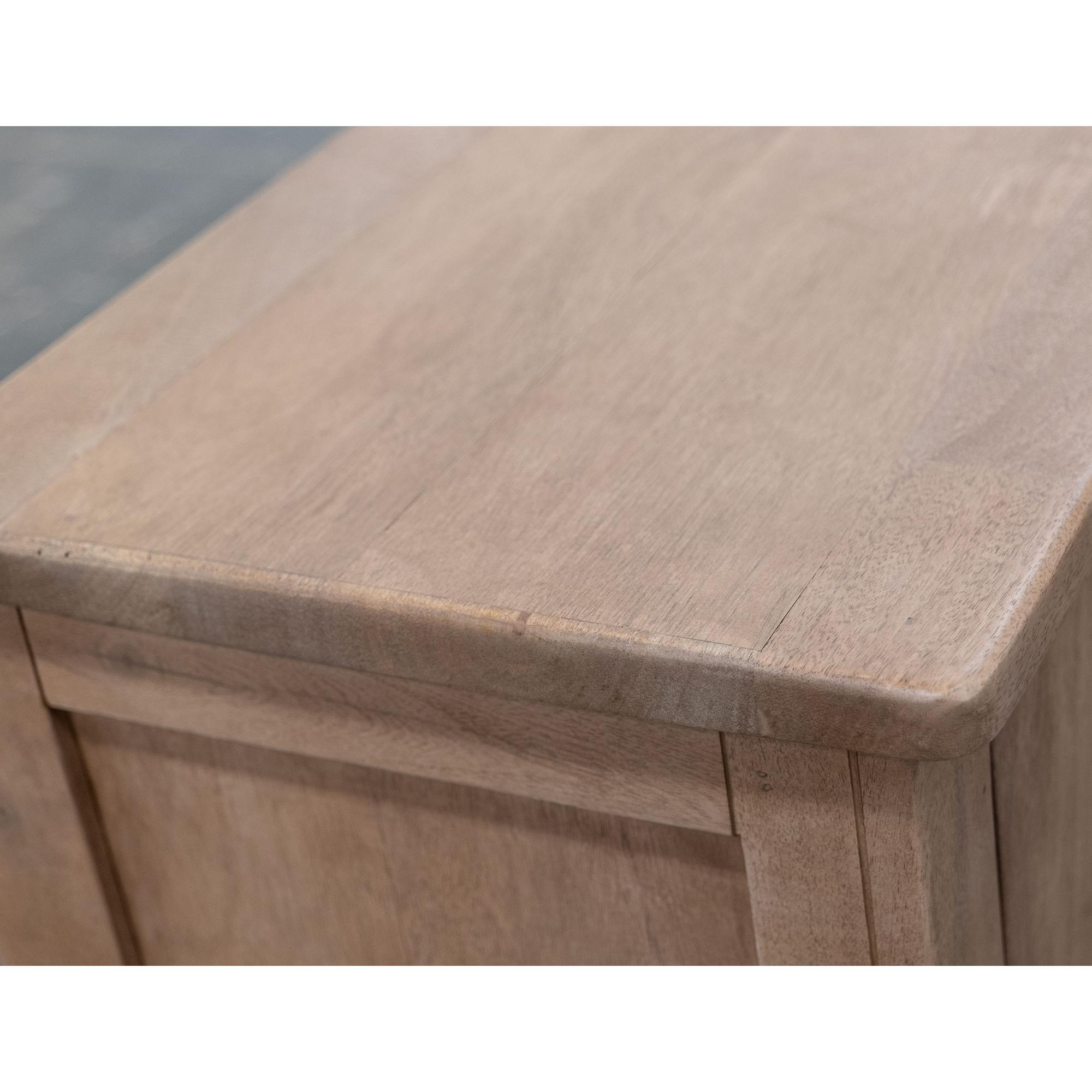 Natural Parota 4 Door TV Stand 88" 6 Natural Parota 4 Door TV Stand 88" - Image 6