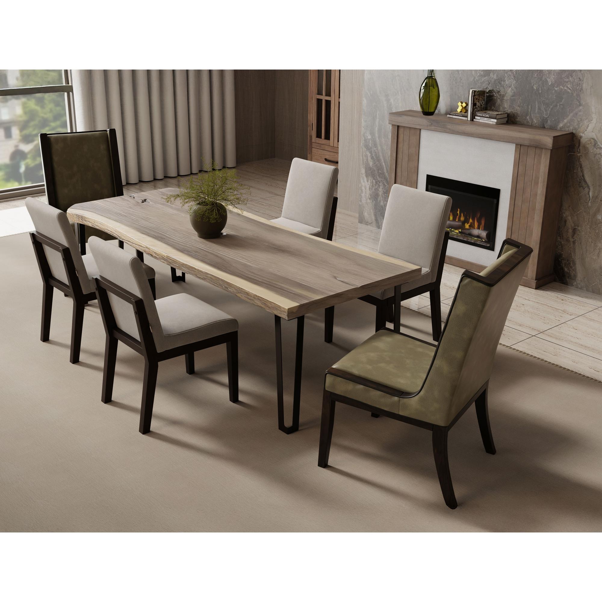 Natural Parota Wooden Chair 3 Natural Parota Wooden Chair - Image 3