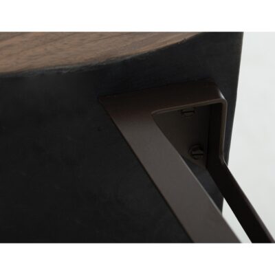 Natural Parota End Table IFD8682END IFD8682END 08