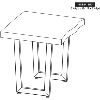 Riverwood End Table IFD8841END IFD8841END 07