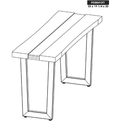 Riverwood Sofa Table IFD8841SFT IFD8841SFT 09