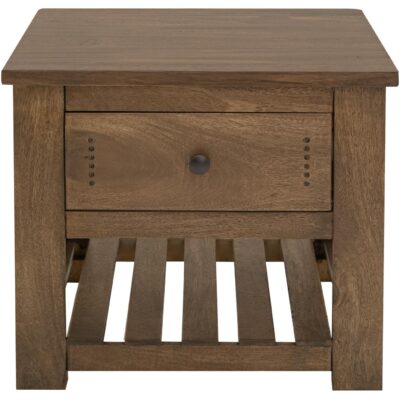 Parota III 1 Drawer 1 Shelf End Table IFD8961END IFD8961END 02