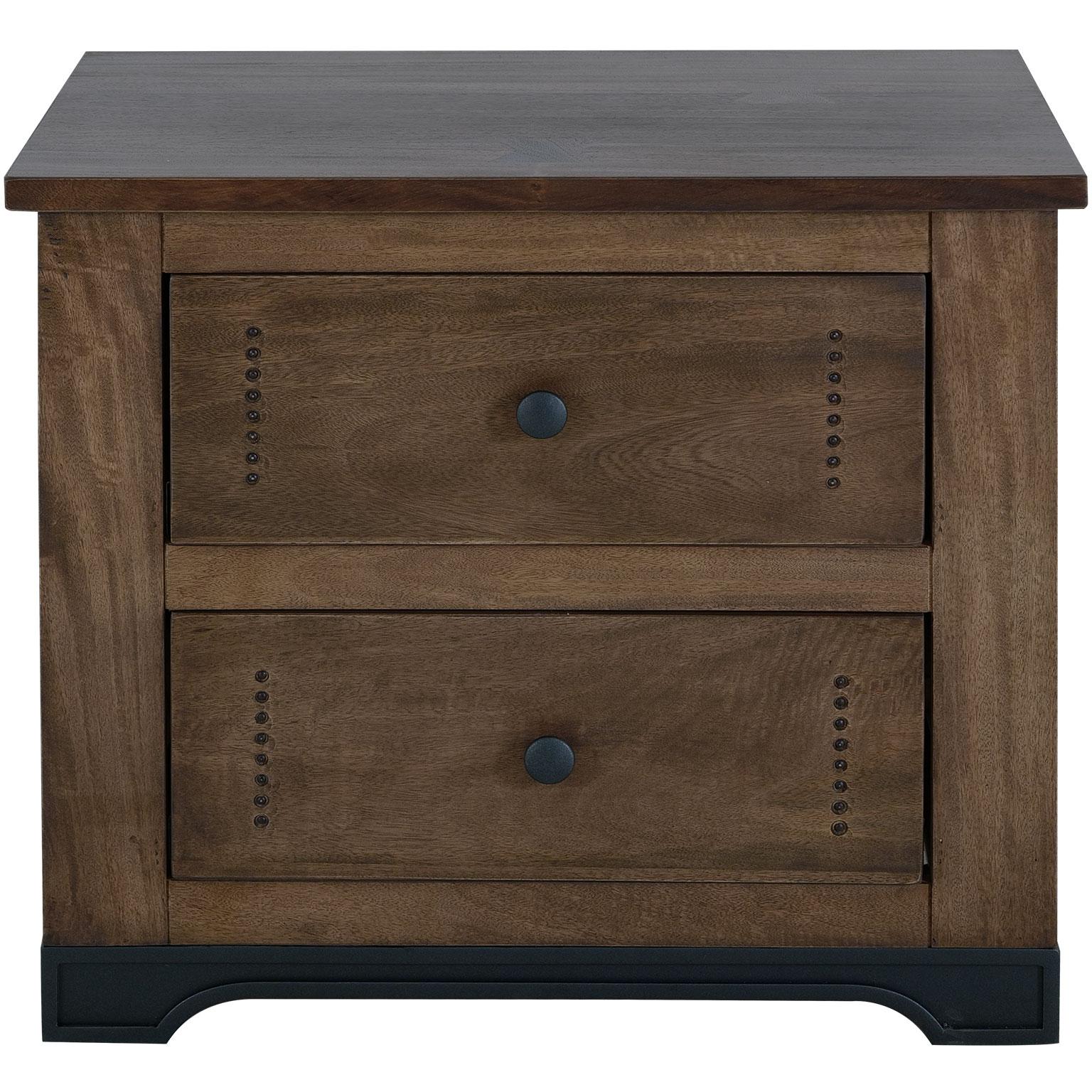 Parota III 2 Drawer Nightstand 2 Parota III 2 Drawer Nightstand - Image 2