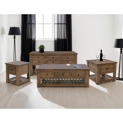 Parota III 6 Drawer 1 Shelf Sofa Table IFD8961SFT IFD8961SFT 03