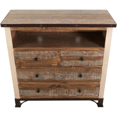 Antique 4 Drawer Media Chest 12 Antique 4 Drawer Media Chest IFD966CHEST-TV IFD966CHEST TV 04