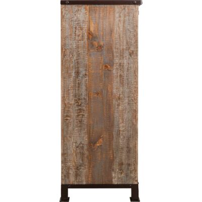 Antique 3 Drawer 1 Sliding Door 2 Door Gentleman's Chest IFD966GTCH IFD966GTCH 05