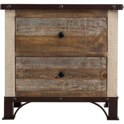 Antique 2 Drawer Nightstand 12 Antique 2 Drawer Nightstand IFD966NTST IFD966NTST 02