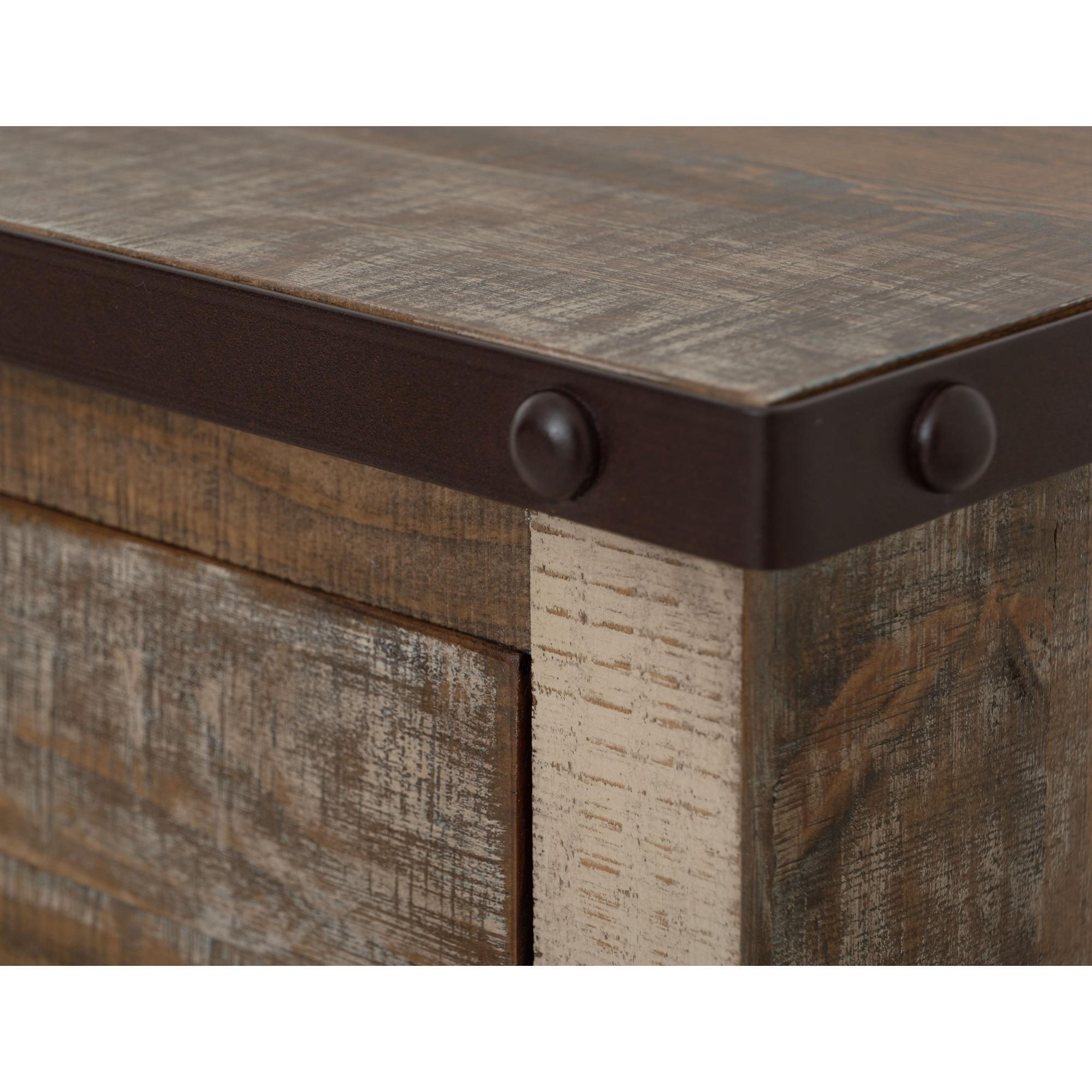 Antique 2 Drawer Nightstand 7 Antique 2 Drawer Nightstand - Image 7