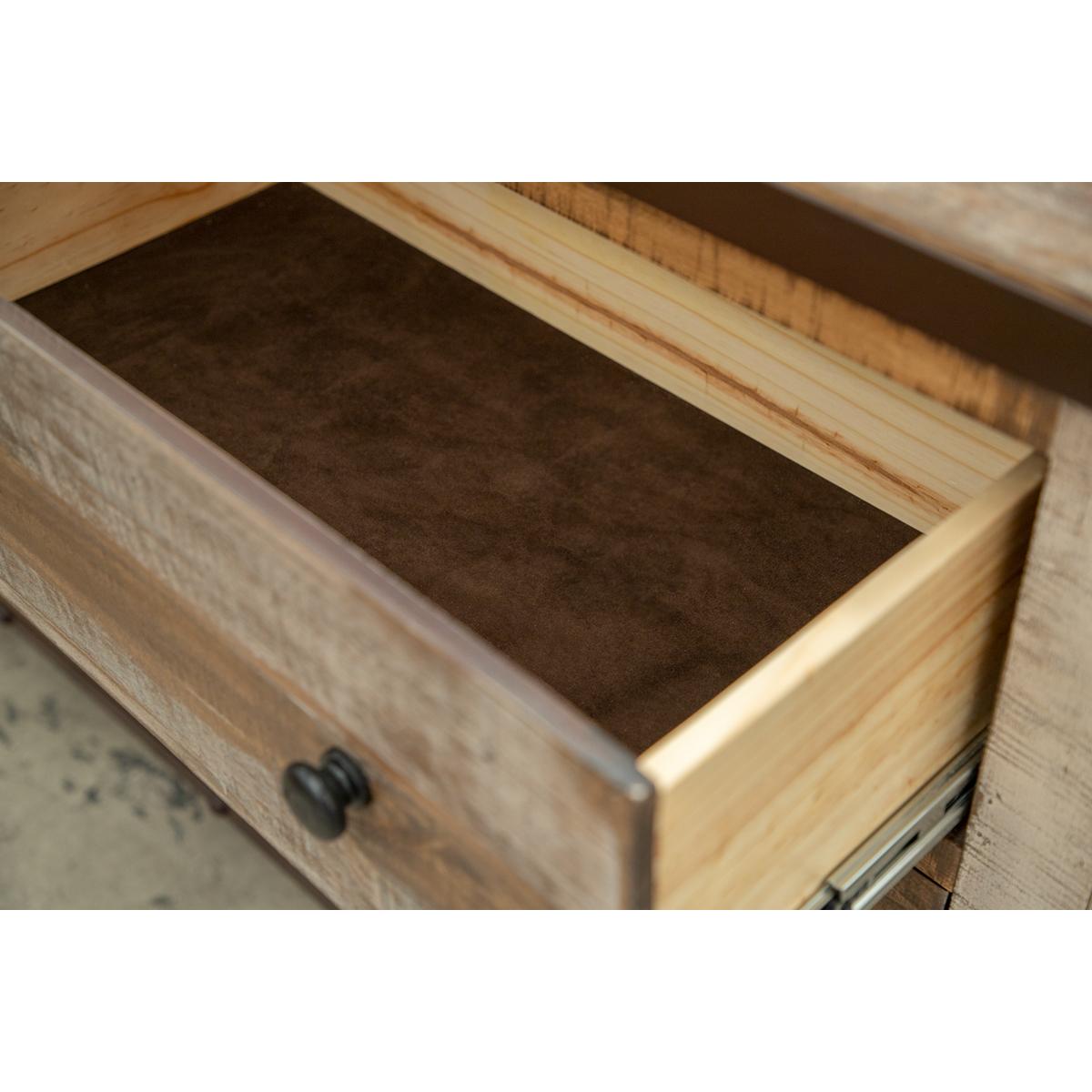 Antique 2 Drawer Nightstand 10 Antique 2 Drawer Nightstand - Image 10