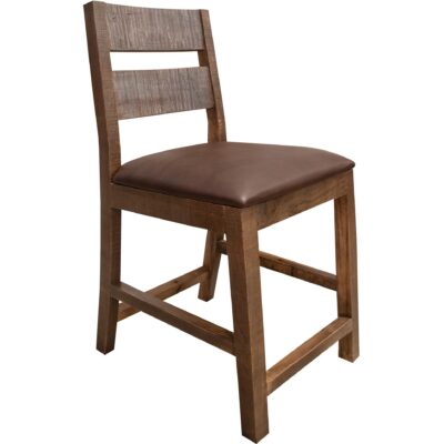 Antique Wooden Barstool