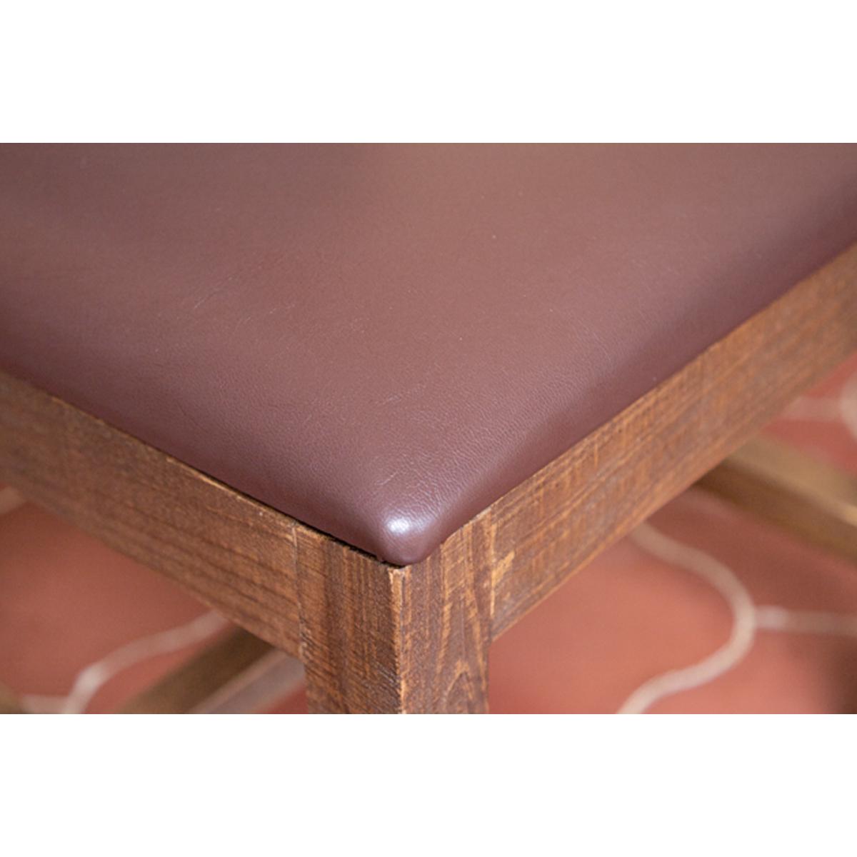 Antique Wooden Barstool 3 Antique Wooden Barstool - Image 3