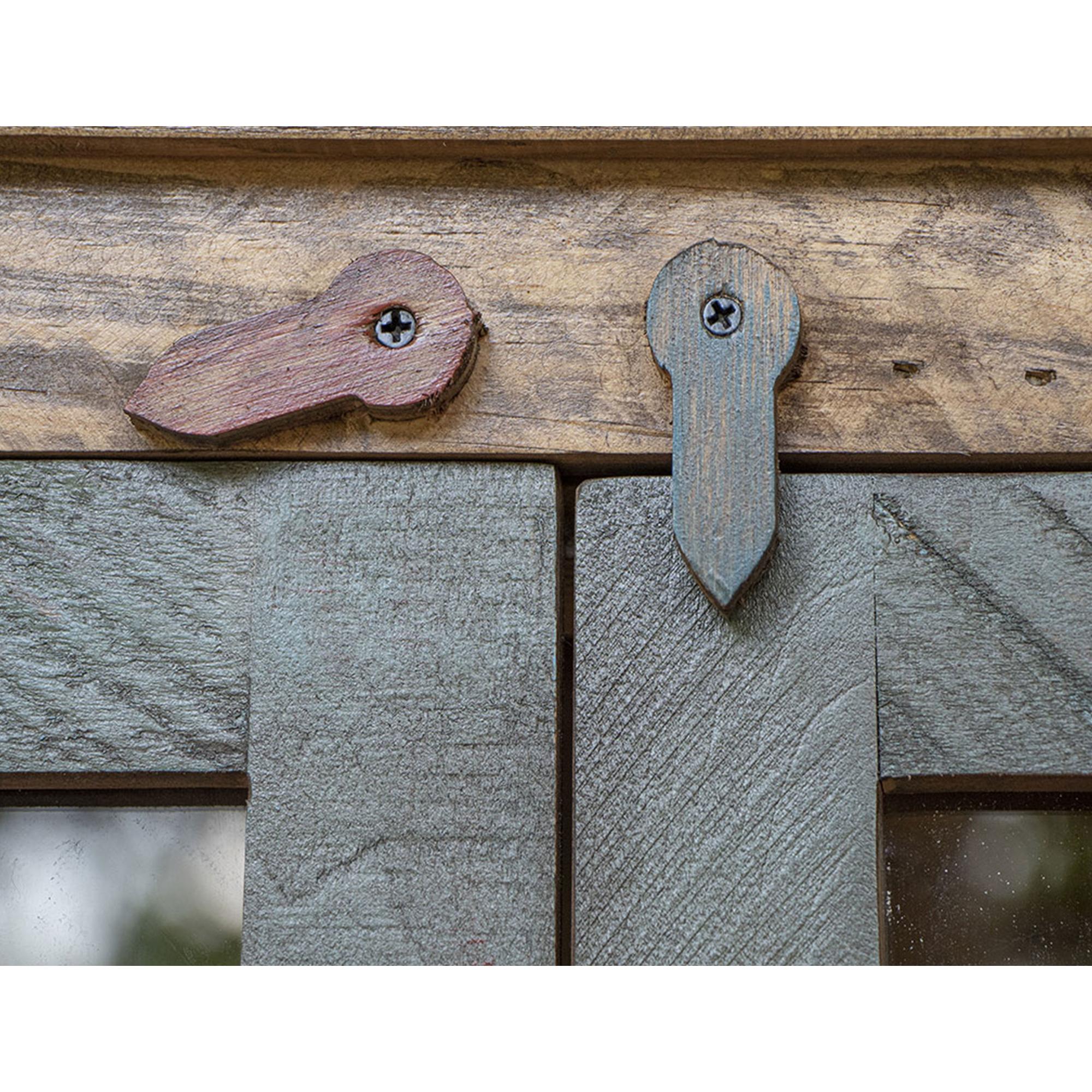 Antique 4 Glass Door 50" Console 7 Antique 4 Glass Door 50" Console - Image 7