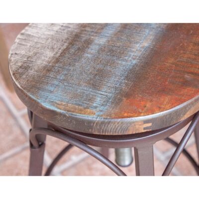 Antique Barstool with Adjustable Height 8 Antique Barstool with Adjustable Height IFD968BS2430 IFD968BS2430 03