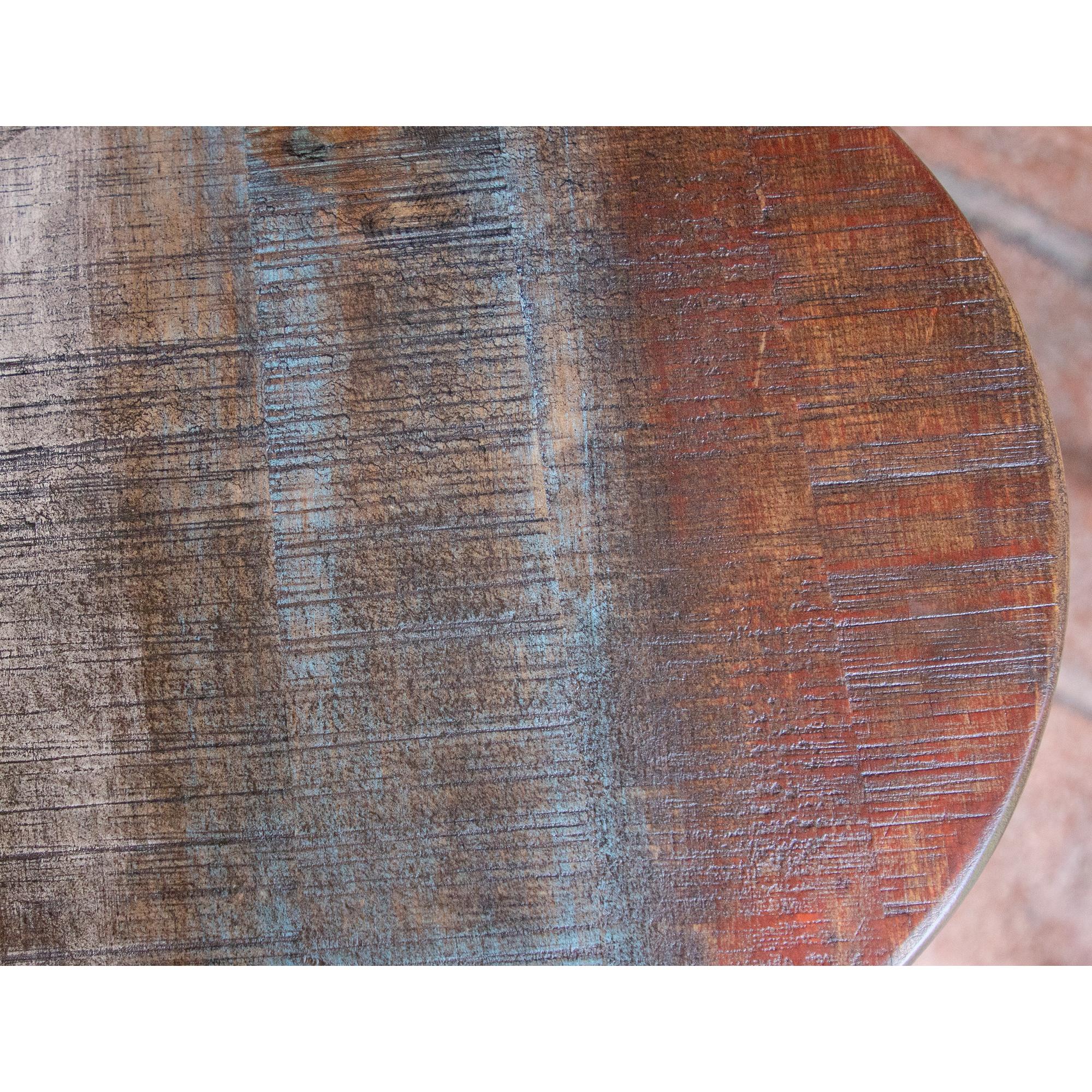 Antique Barstool with Adjustable Height 4 Antique Barstool with Adjustable Height - Image 4