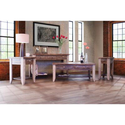 Antique 3 Drawer Sofa Table IFD968SOFA IFD968SOFA 02