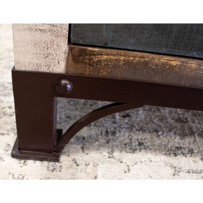 Antique 4 Iron Mesh Door 48" Console 15 Antique 4 Iron Mesh Door 48" Console IFD969CONS-4MC IFD969CONS 4MC 08