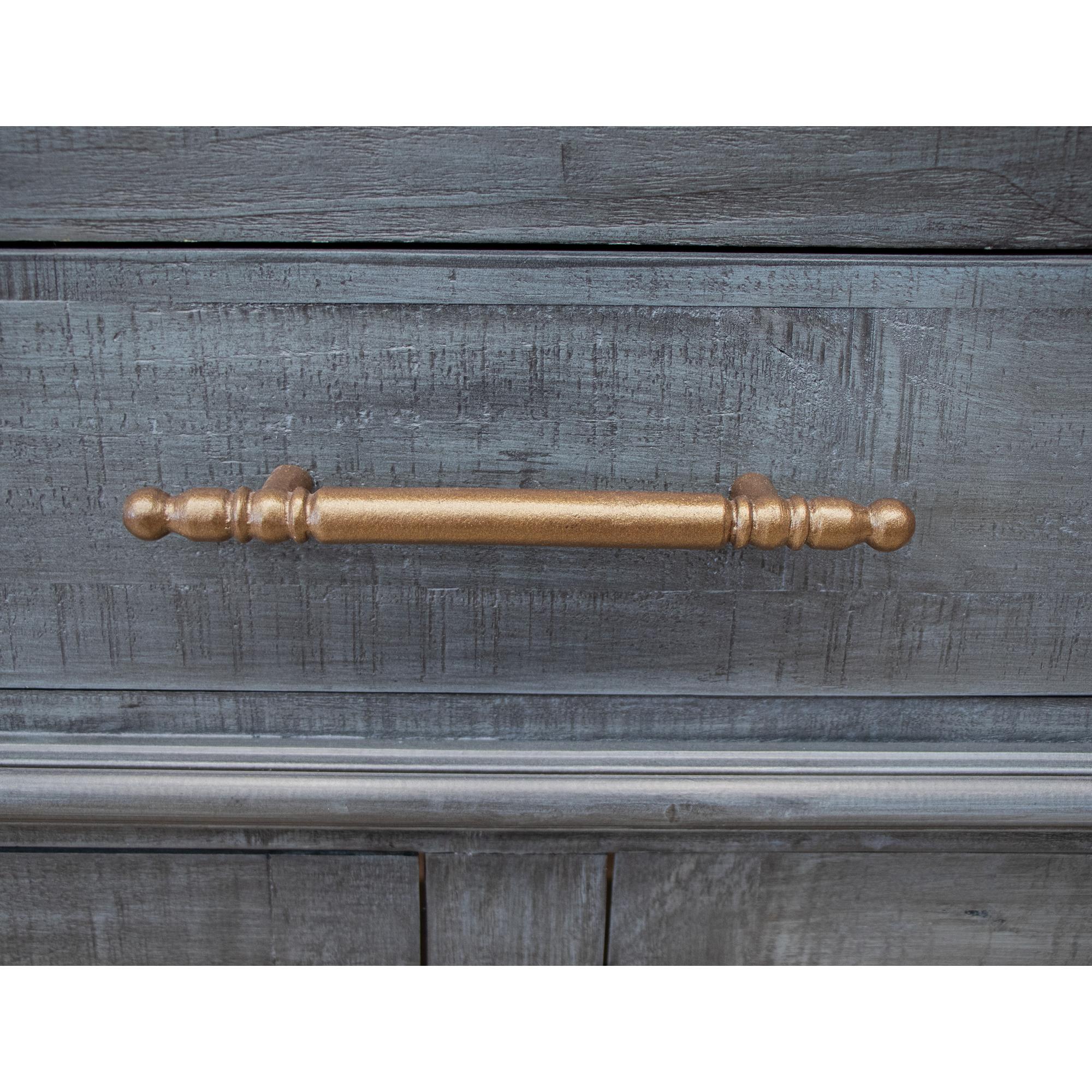 Vintage 3 Drawer 4 Door Console 7 Vintage 3 Drawer 4 Door Console - Image 7