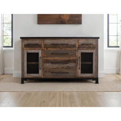 Antique 6 Drawer 2 Doors Buffet 14 Antique 6 Drawer 2 Doors Buffet IFD9771BFF IFD9771BFF 05