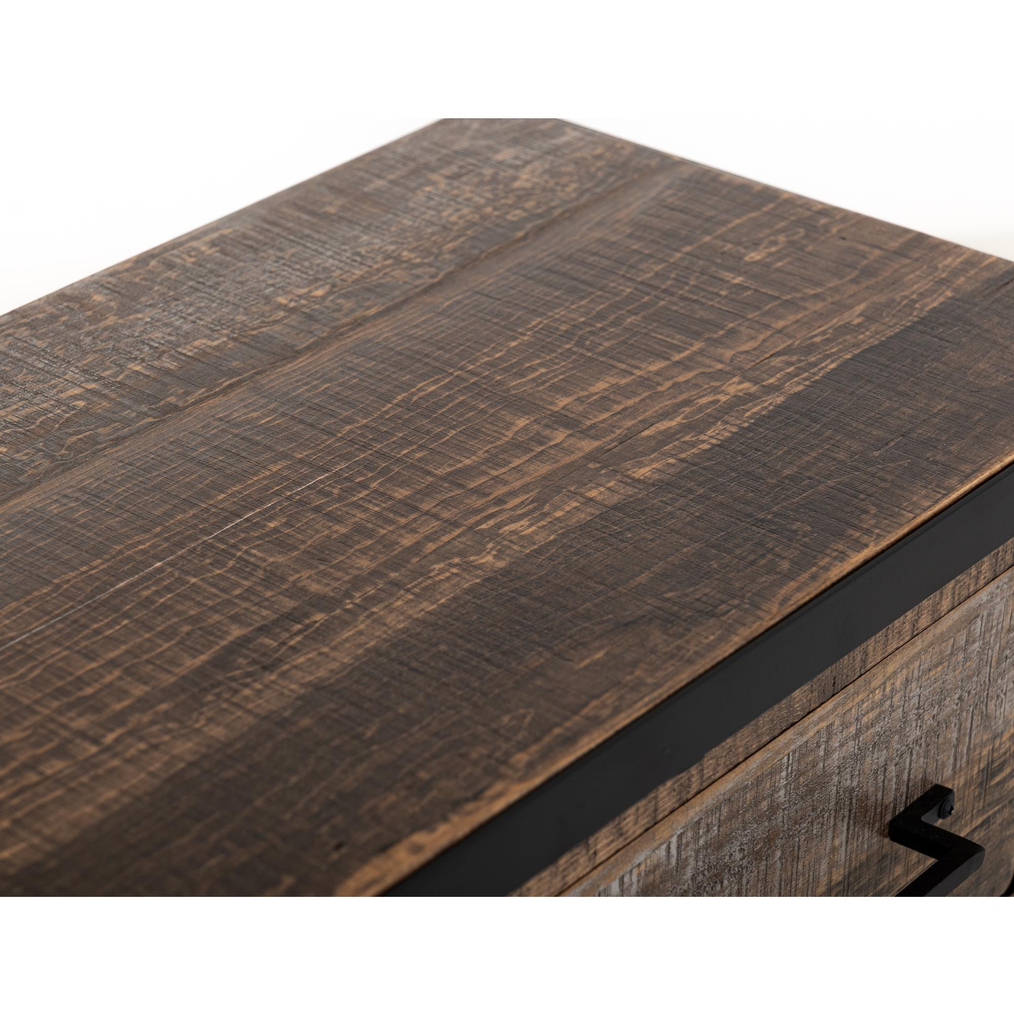 Antique 6 Drawer 2 Doors Buffet 7 Antique 6 Drawer 2 Doors Buffet - Image 7