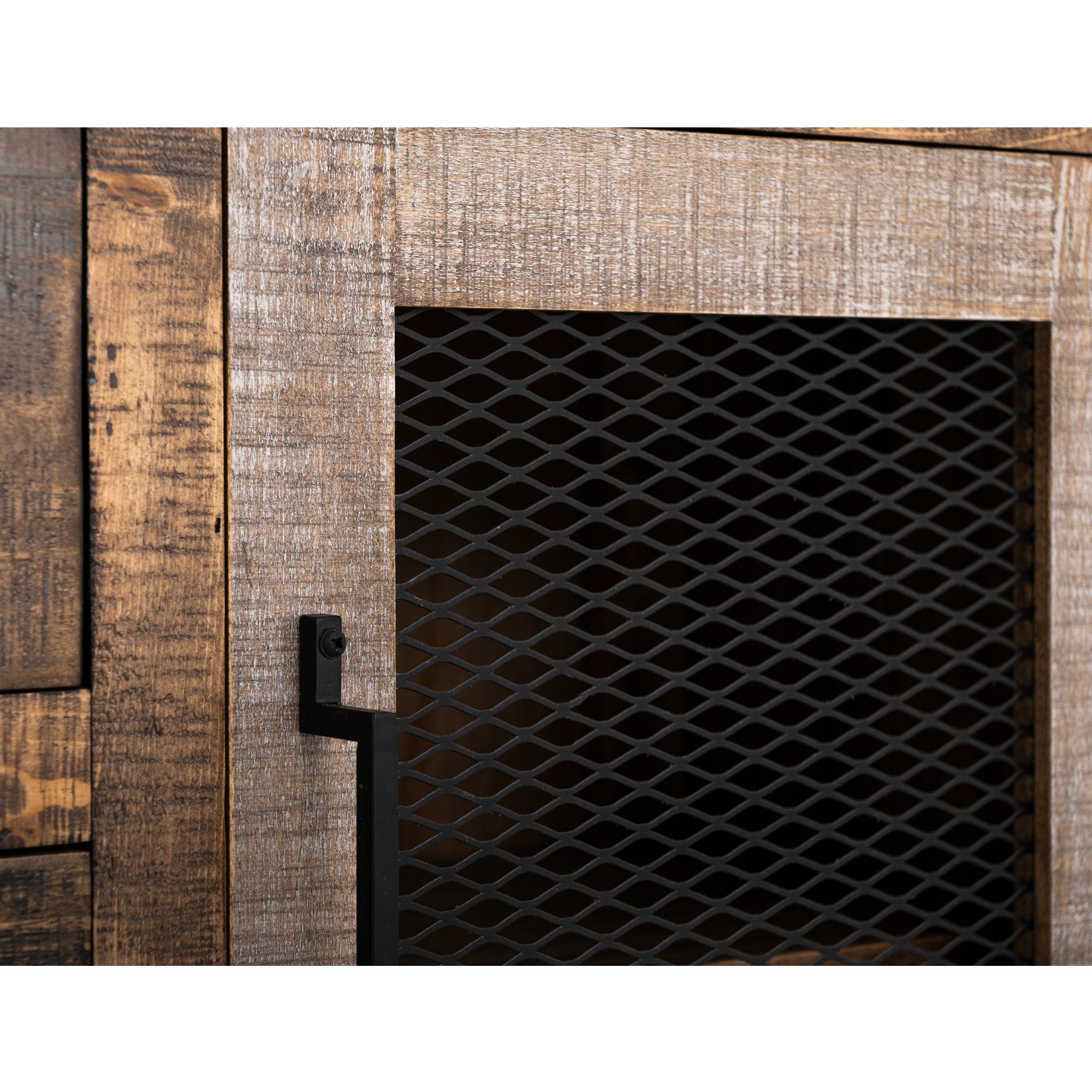 Antique 6 Drawer 2 Doors Buffet 8 Antique 6 Drawer 2 Doors Buffet - Image 8