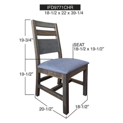 Antique Wooden Chair 23 Antique Wooden Chair IFD9771CHR IFD9771CHR 12