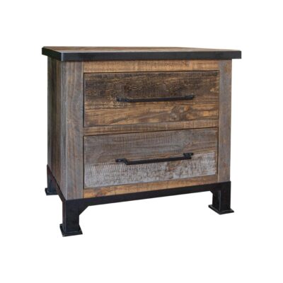 Antique 2 Drawer Nightstand