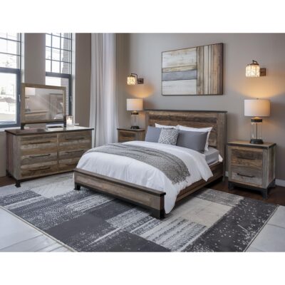 Antique 2 Drawer Nightstand IFD9771NTS IFD9771NTS 02