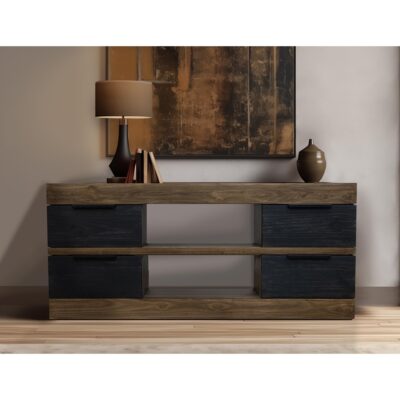 Tuxedo 4 Drawer TV Stand 7 Tuxedo 4 Drawer TV Stand IFD9921STN IFD9921STN 02