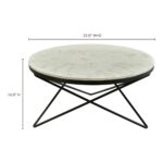 Haley Coffee Table Black Base IK-1002-02 IK 1002 02 70