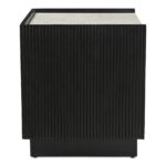 Carter Nightstand Black IK-1035-02 IK 1035 02 Carter side shadsilo
