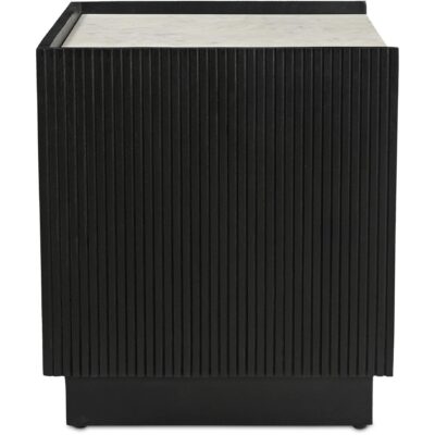 Carter Nightstand Black IK-1035-02 IK 1035 02 Carter side shadsilo