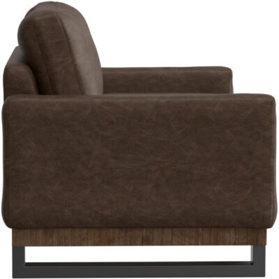 Mita Metal & Wood Base Loveseat 8 Mita Metal & Wood Base Loveseat IUP241-LOV-212 IUP241 LOV 212 03