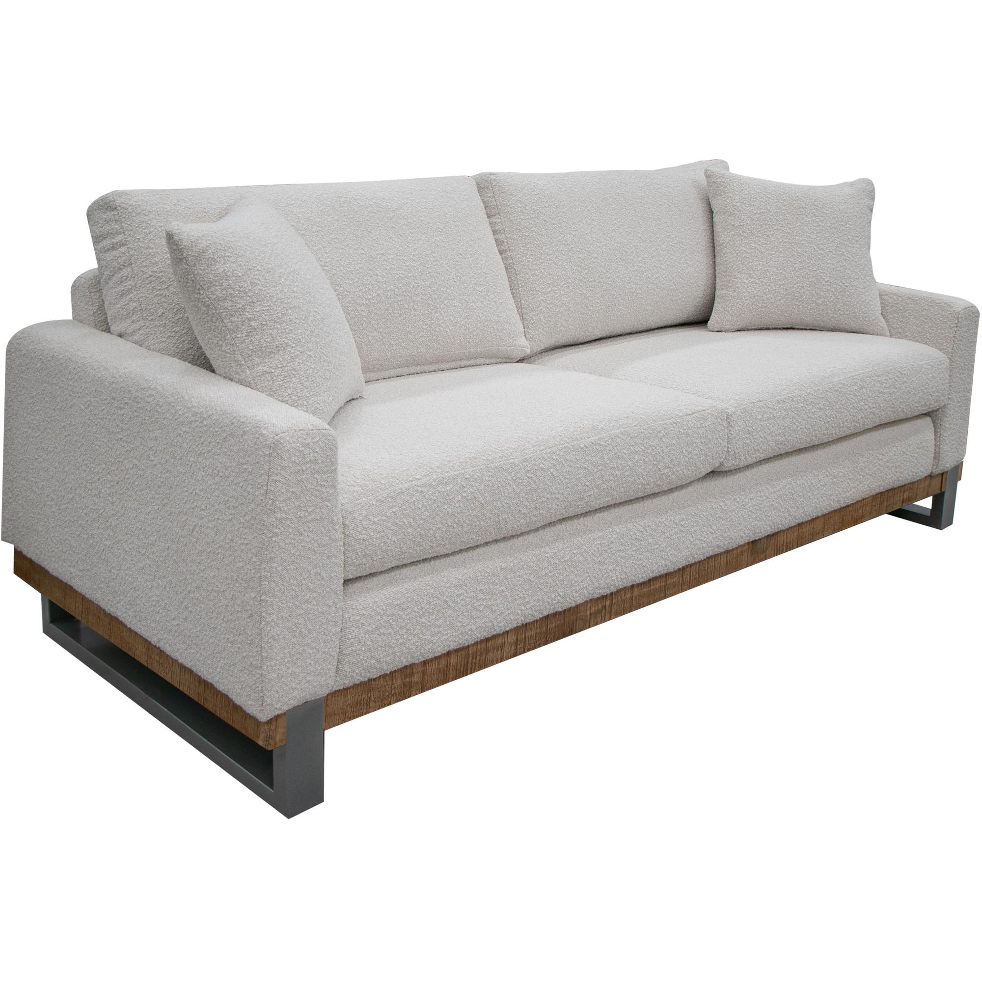 Mita Metal & Wood Base Sofa 1 Mita Metal & Wood Base Sofa