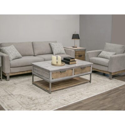 Mita Metal & Wood Base Sofa IUP241-SOF-111 IUP241 SOF 111 02