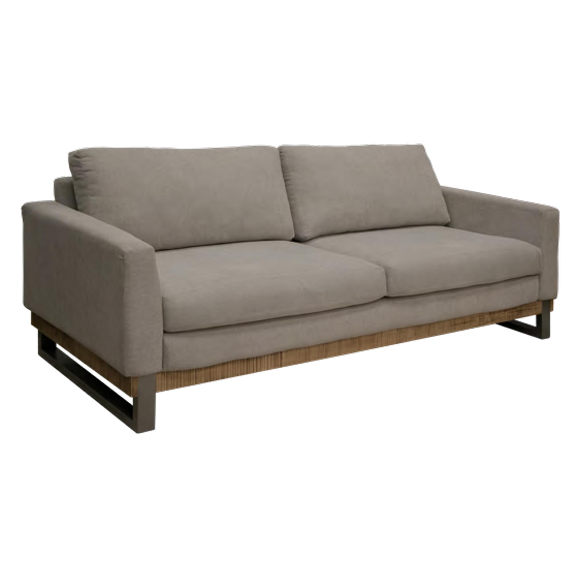 Mita Metal & Wood Base Sofa 3 Mita Metal & Wood Base Sofa - Image 3