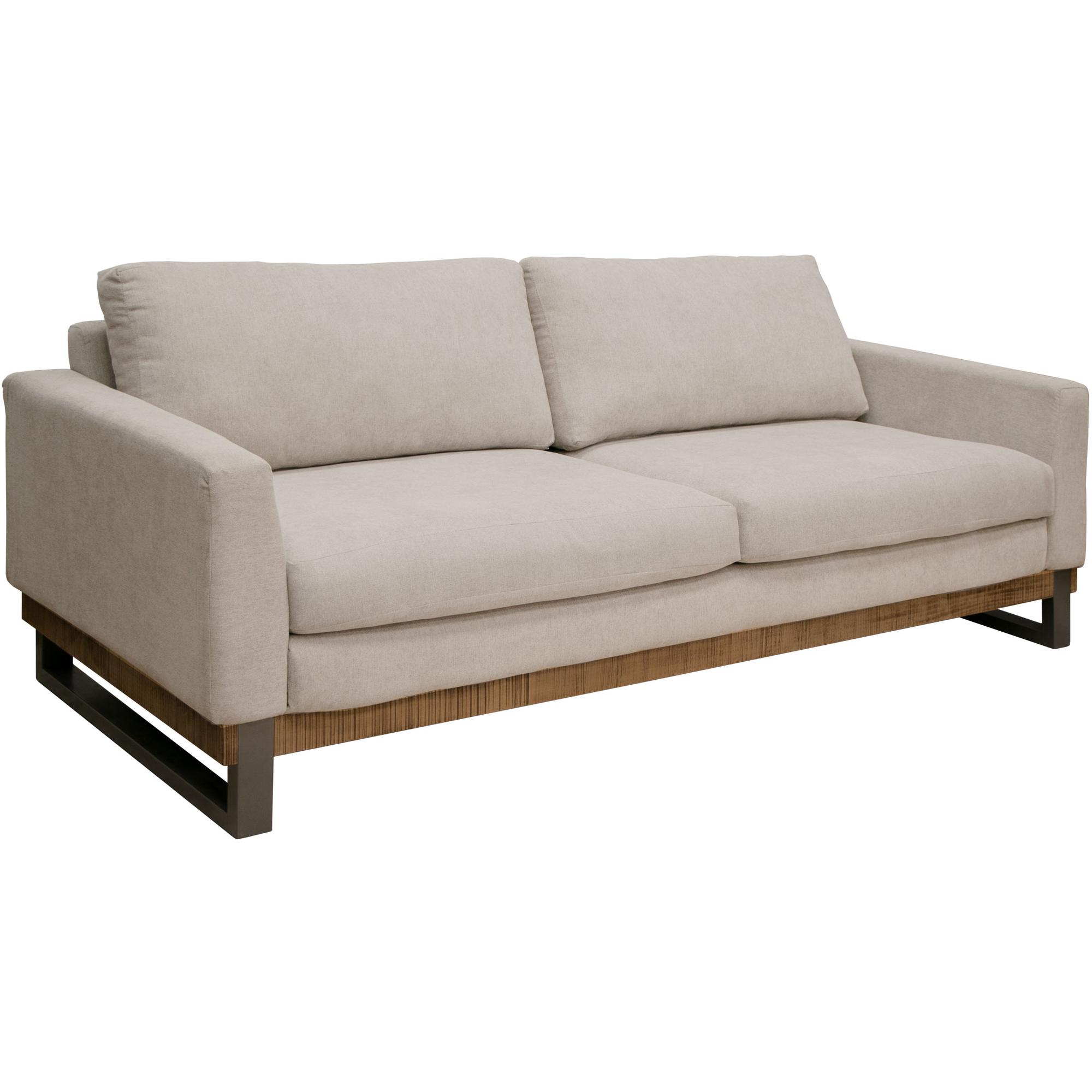 Mita Metal & Wood Base Sofa 1 Mita Metal & Wood Base Sofa