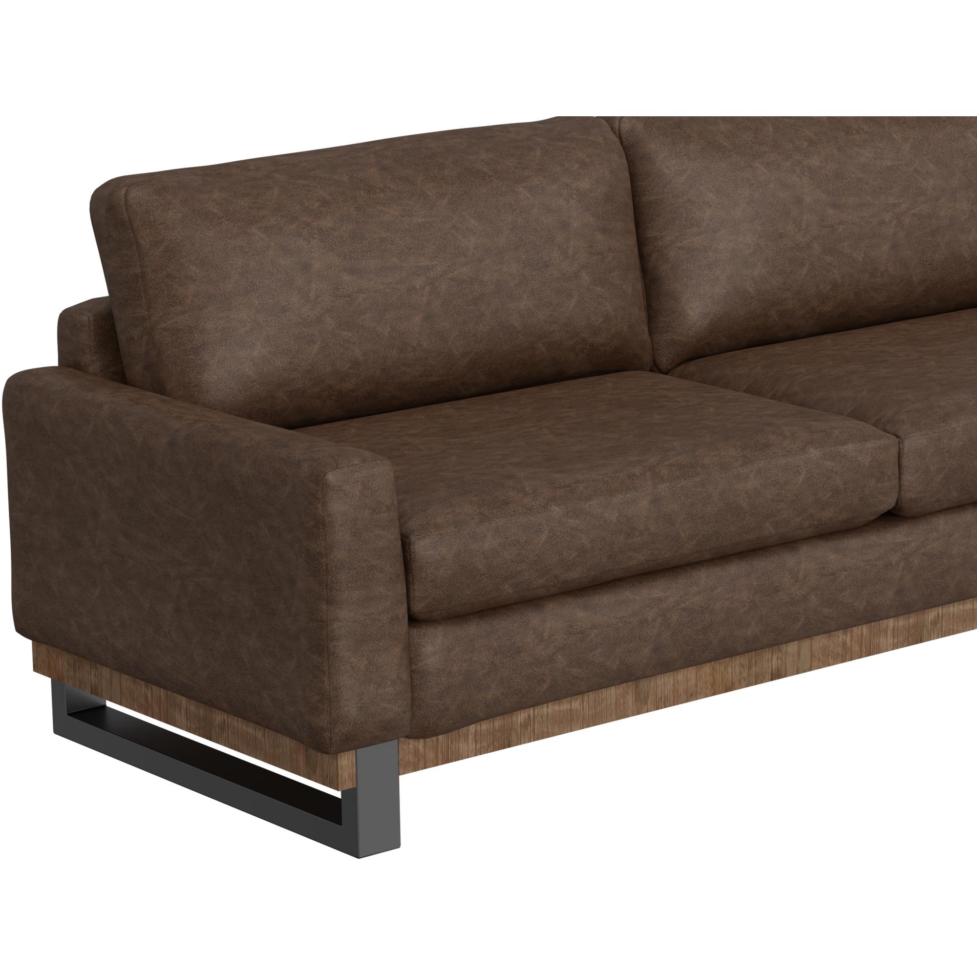 Mita Metal & Wood Base Sofa 5 Mita Metal & Wood Base Sofa - Image 5