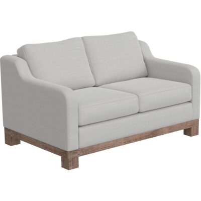 Samba Wooden Frame & Base Two-Cushion Loveseat