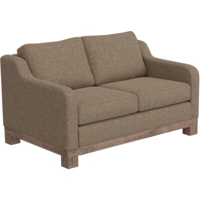 Samba Wooden Frame & Base Two-Cushion Loveseat