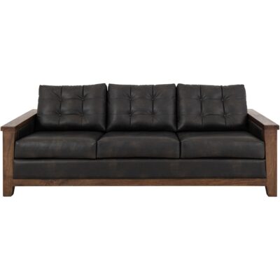 Walnut Wooden Frame Upholstered Sofa 15 Walnut Wooden Frame Upholstered Sofa IUP342-SOF-216 IUP342 SOF 216 02