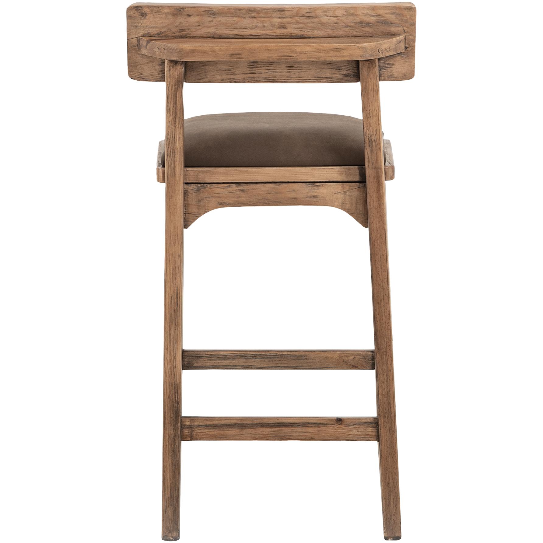 Balam Upholstered 24" Barstool 5 Balam Upholstered 24" Barstool - Image 5