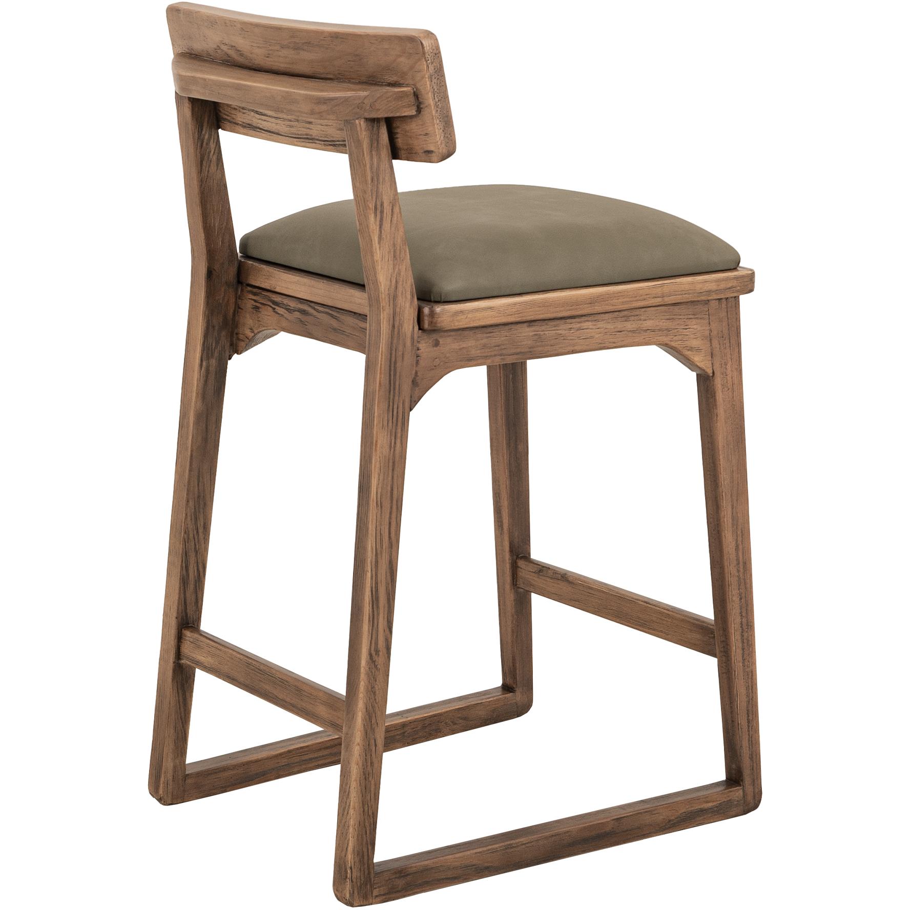 Balam Upholstered 24" Barstool 4 Balam Upholstered 24" Barstool - Image 4