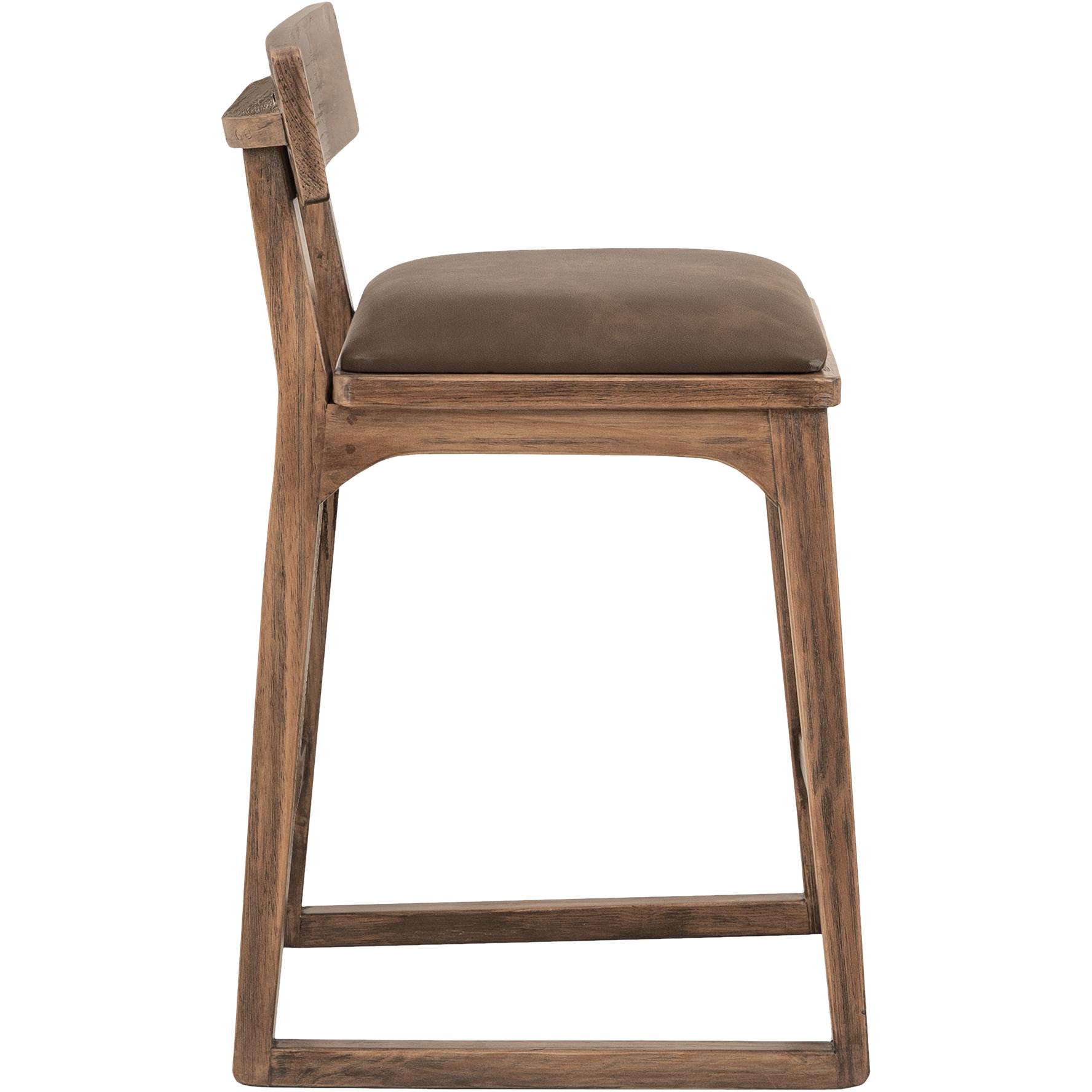 Balam Upholstered 30" Barstool 4 Balam Upholstered 30" Barstool - Image 4